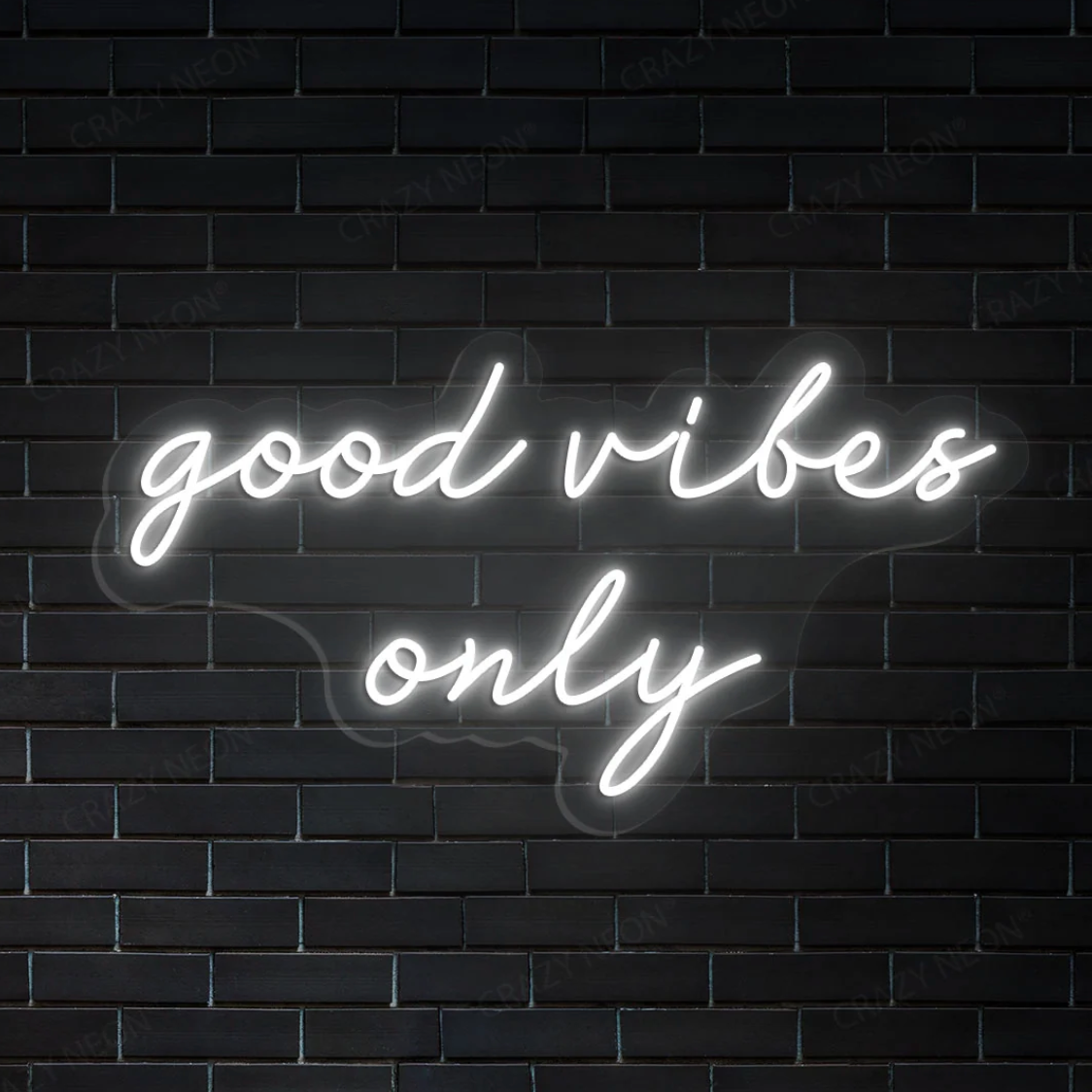 Good Vibes Only Neon Sign