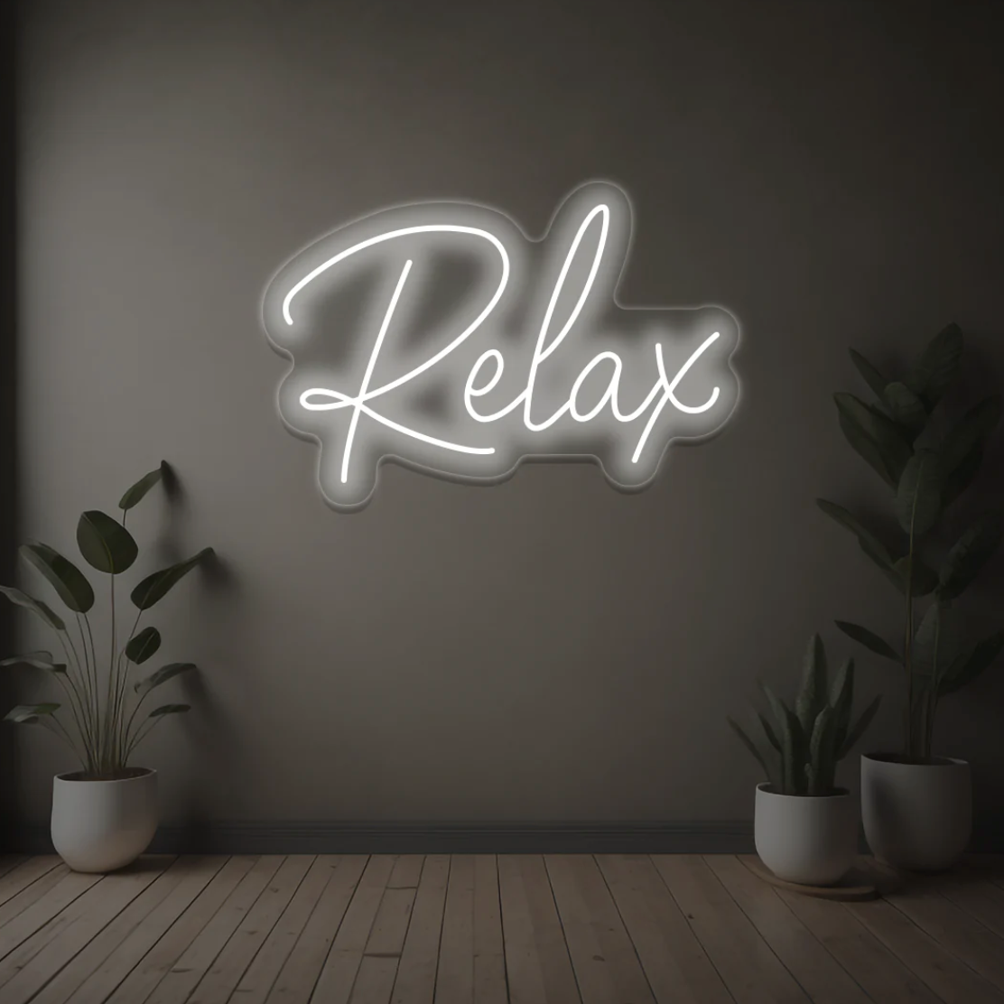 Relax Neon Sign
