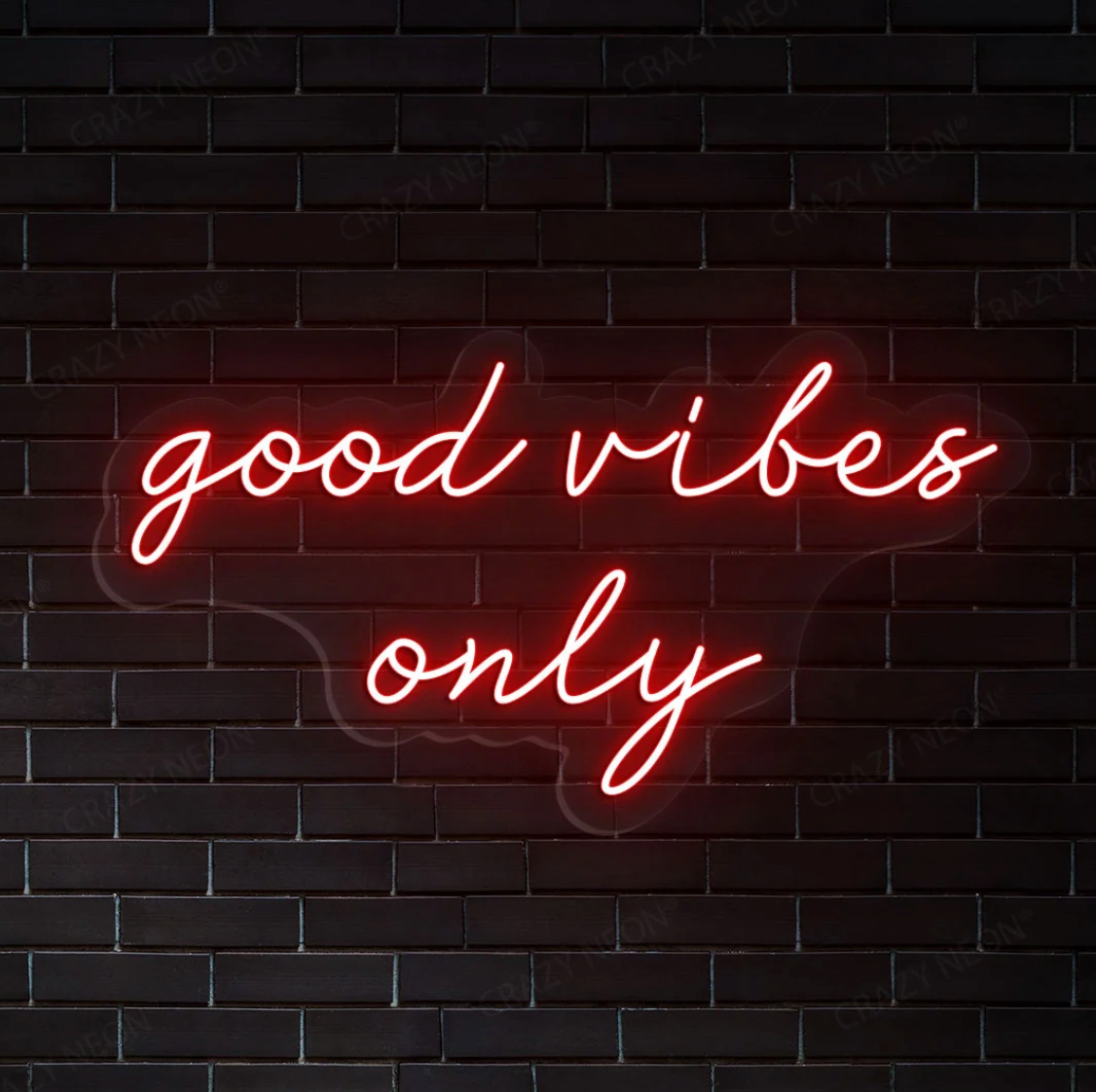 Good Vibes Only Neon Sign
